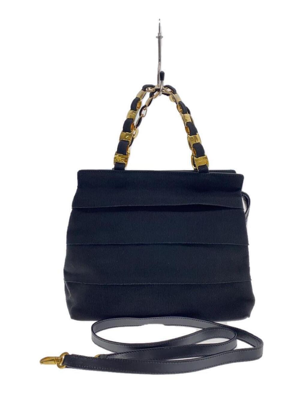 Salvatore Ferragamo Tote Bag Black Handle shows